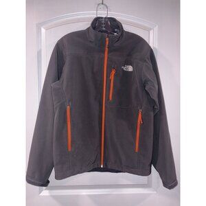 North Face Men’s Small Soft‎ Shell Jacket Fast Shipping! SM Gray